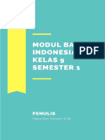 Modul Bahasa Indonesia Kelas 9 Semester 1 - Marlin Dwi Putranti