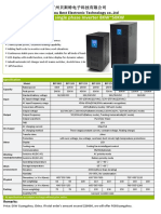 Spec BST Single Phase Inverter 8KW50K