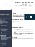 Black And Green Simple Modern Resume (1)