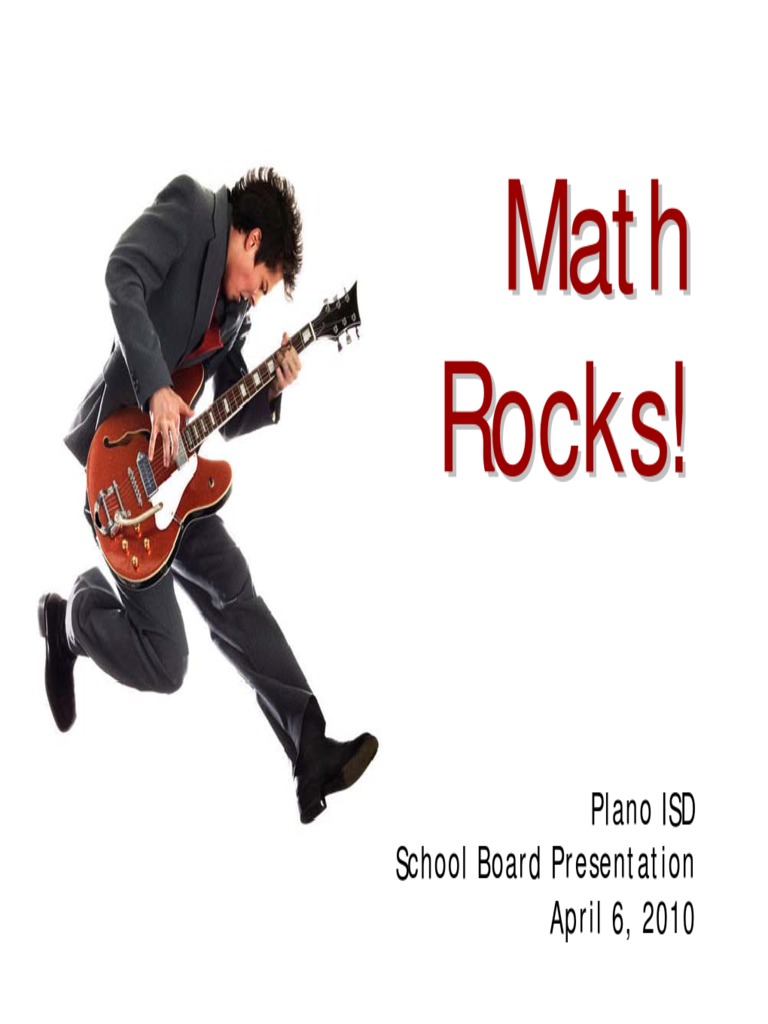 Math Rocks PDF Mathematics Curriculum