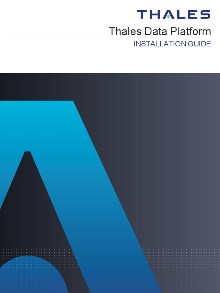 007-000726-001 Installation Guide TDP v3.1.5 RevC | PDF | Apache Hadoop ...