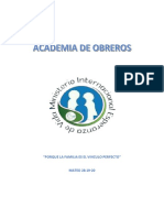 Academia de Obreros Nivel 1-2