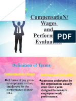 Compensation Wages