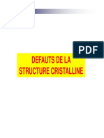 04- Defauts de La Structure Cristalline [Mode de Compatibilité]