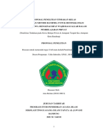 Proposal PTK Penerapan Metode Hanifida U