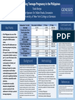 Factors Affecting Teenage Pregnancy in The Philippines