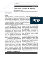 Wireless Sensor Network System To Monitor The Fish Farm: Kirankumar G.Sutar, Prof - Ramesh T.Patil