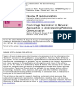 Seeger - Padgett - 2010 - From Image Restoration To Renewal - Approaches To Understanding Postcrisis Communication