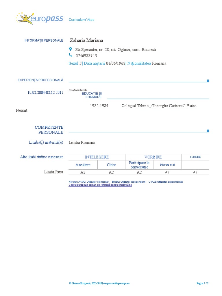 Model CV Ro | PDF