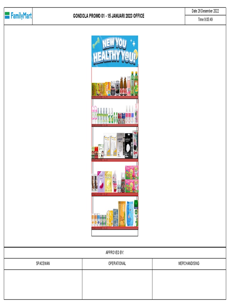 Gondola Promo 01 15 Januari 2023 Office PDF Products Of Chemical