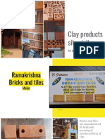 Clay Products Visit