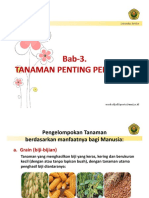 IV. Tanaman Penting