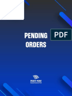 Pending Orders