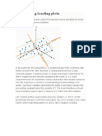 Interpreting Loading Plots