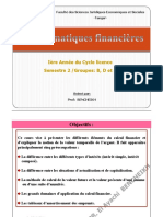 PR BENCHEIKH Mathématiques Financières (Fiches 1 Et 2)