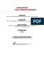 Drainase Desa Lahimbua Rencana Anggaran Biaya DED