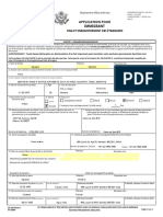 Ds 230 Sample Immigrant Visa