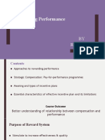Rewarding Performance: Understanding Pay-for-Performance Programmes
