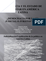 Daniel Brinks - La Justicia y El Estado de Bienestar en América Latina