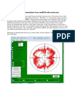 Description of Data Presentation From cadRCS