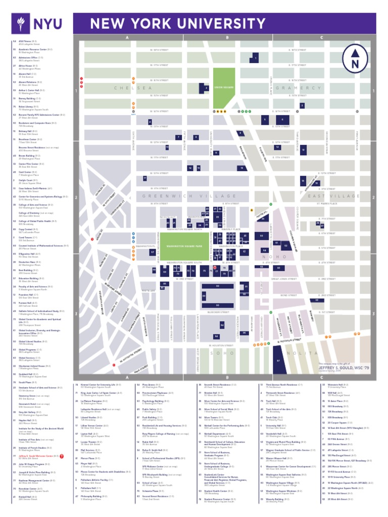 NYU Campus Map
