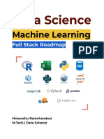 Data Science & Machine Learning Full Stack Roadmap