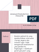 Kedaruratan Psikiatri Jiwa