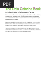 The Little Octarine Book An In-Depth Guide To 5e Spellcasting Tactics