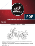 CB 125 Ace Kullanim Kitapcigi 1084