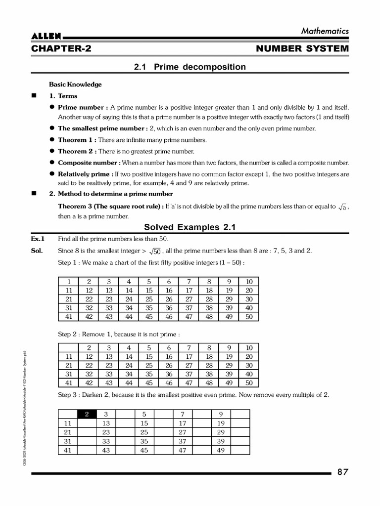 02 Number System | PDF