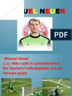 PREZENTACJA Manuel Neuer (Informacje, Biografia PO NIEMIECKU)