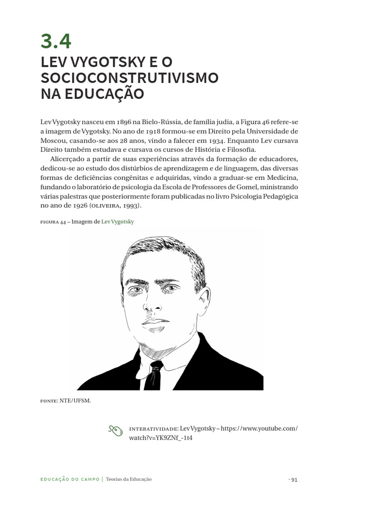Vygotsky e o Socioconstrutivismo Educacional | PDF | Aprendizado ...