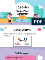 Subject Verb Agreement New