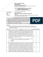 Ujian UAS Hidrogeologi S1 Klas A 2020 - ABET - DPE