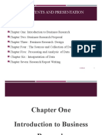 Business Research Course Contents