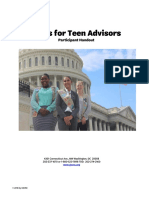 Skills Teen Advisor Handout