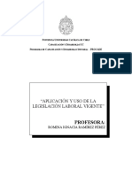 Evaluación Práctica Curso Legislacion Laboral UC Septiembre