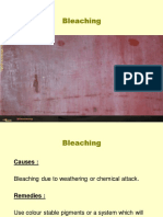 Bleaching Defect