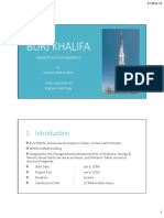 Burj Khalifa Geotechnical Considirations Report - PPT, Ahmed Moheb