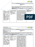 Modelo - Plano Quinzenal Ciencias 3º P.