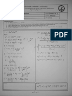 Differential Equations Problem Sets by Bermundo