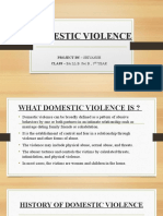 Domestic Violence