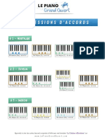 Trois Suites D'accords - Le Piano Grand Ouvert