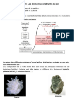 AGROPEDOLOGIE Chatitre II Les Éléments Constitutifs Du Sol