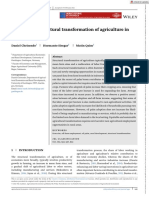 Agricultural Economics - 2021 - Chrisendo - Oil Palm and Structural Transformation of Agriculture in Indonesia