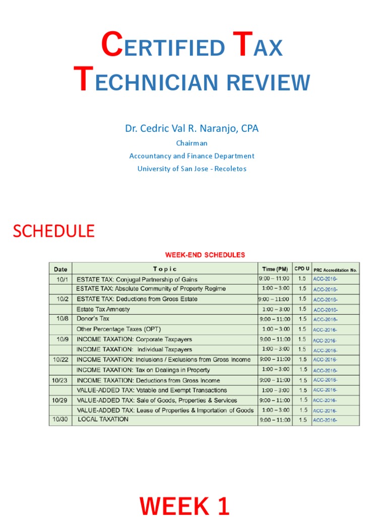 CTT Passing Rate Overview | PDF | Estate Tax In The United States | Tax ...