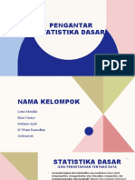 KELOMPOK 1 Pengantar Statistika Dasar