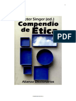 Compendio de Ética. Peter Singer (1995) .