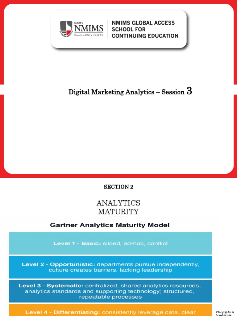 3 Marketing Analytics Pdf Performance Indicator Marketing