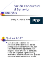 ABA (Clase Dad Por La Terapista Delly Muniz)